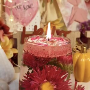 Blossom Veil – Botanical Water Gel Candle